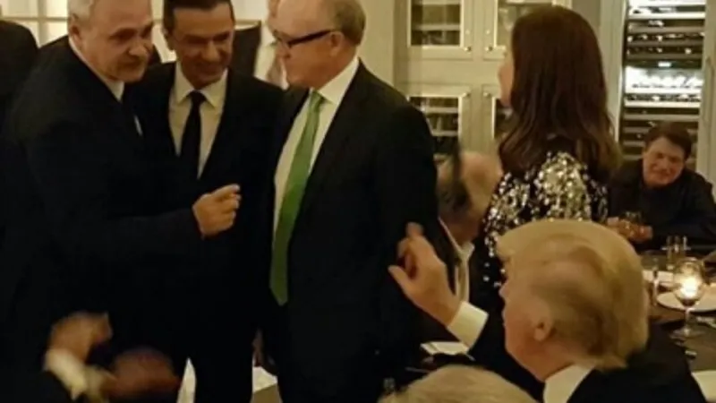 Poza lui Liviu Drganea cu Donald Trump a fostfăcută după ce președintele Congo a renunțat și era să ne coste 14 miliarde de euro Foto: Facebook