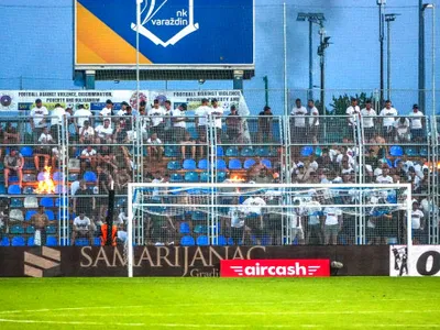 Scene de haos total în Europa: au dat foc la stadion în minutul 90! 