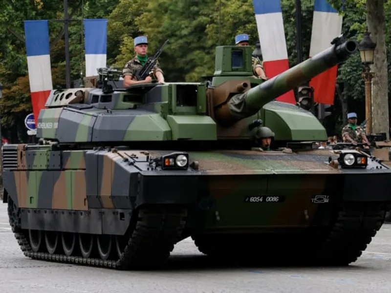 Tanc francez Leclerc- Foto: Defense România