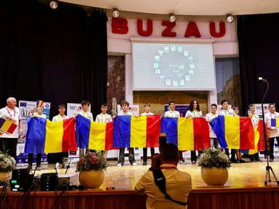 Elevii olimpici la matematică - Foto: Facebook / Ministerul Educației