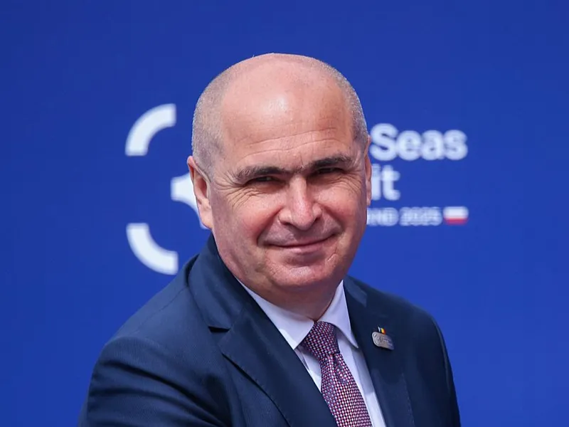 Preşedintele interimar Ilie Bolojan, la Summitul celor Trei mări, de la Varşovia - Foto: Profimedia Images