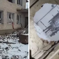 HIMARS a distrus cartierul general al grupului rus Vostok. Rachetele au trecut prin pereți - FOTO: Twitter/ @NOELreports
