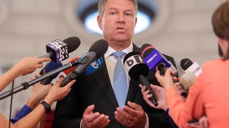Klaus Iohannis. Foto Inquam Photos/Octav Ganea