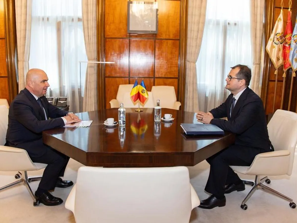 Ilie Bolojan și Tofan Vasile Foto: gov.md
