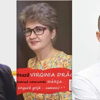 Fiul primăriței, primărița și liberalul contracandidat/FOTO: facebook.com