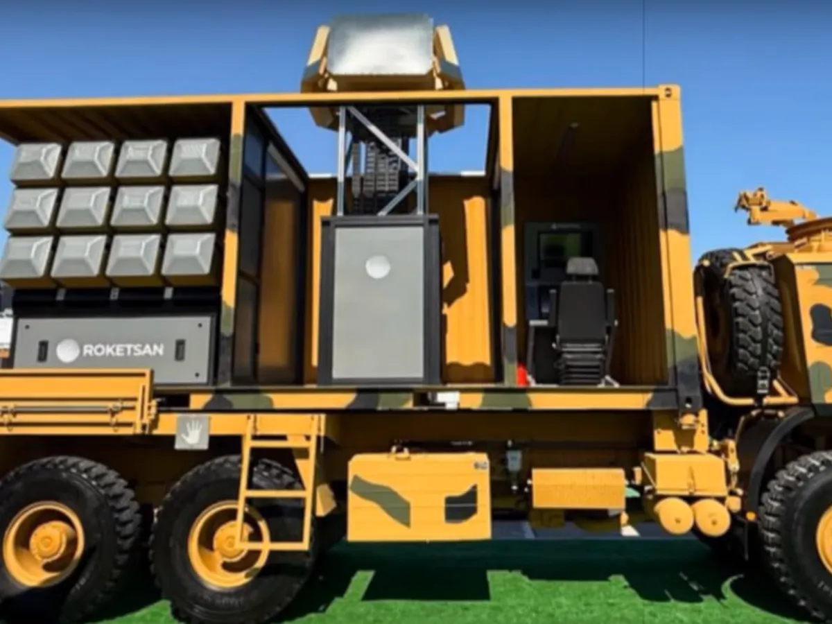 Lansator de muniții EREN de la Roketsan - Foto: Techno Thunder
