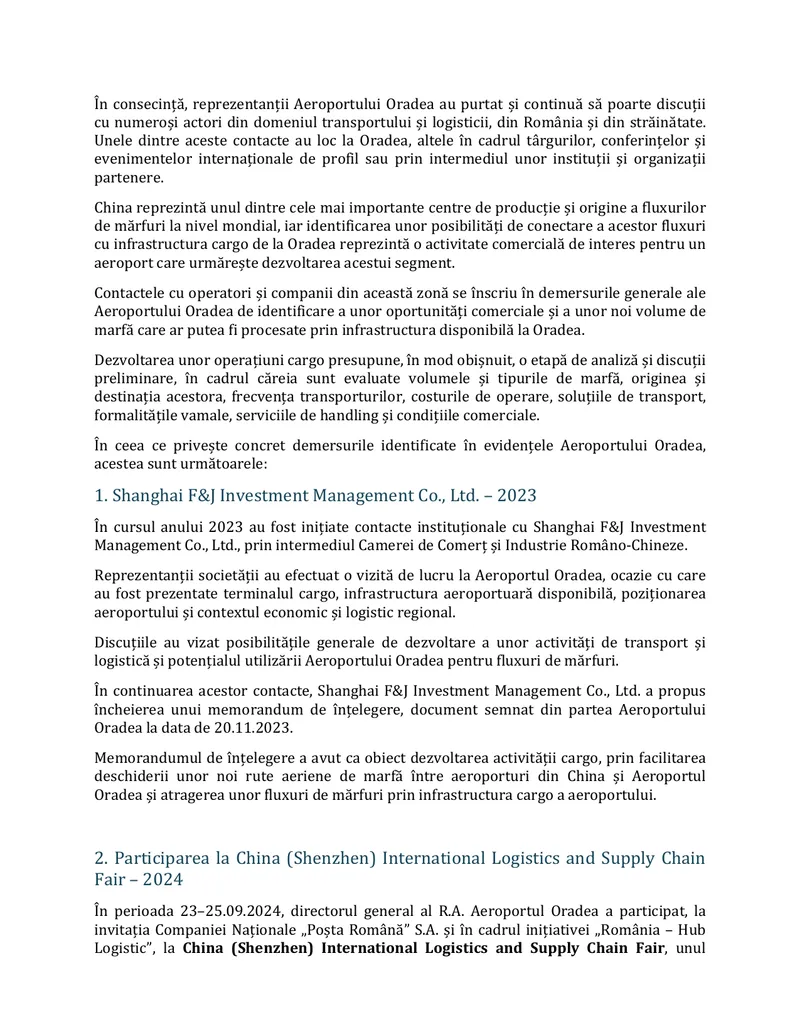 Aeroport Oradea raspuns pg2