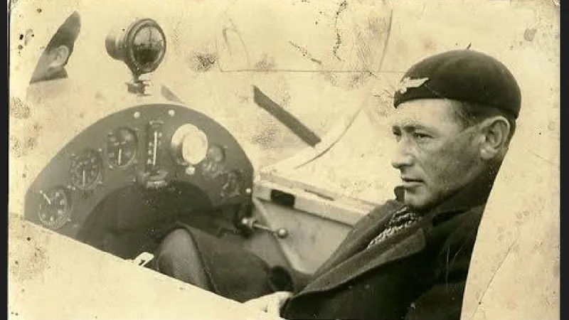 Ionel Fernic, aviator-Foto: arhiva MNIR