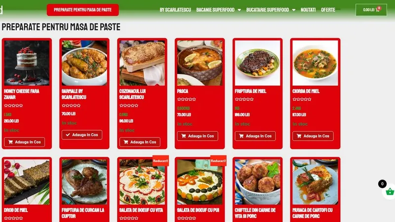 Preparate pentru masa de Paște - Foto: captură ecran