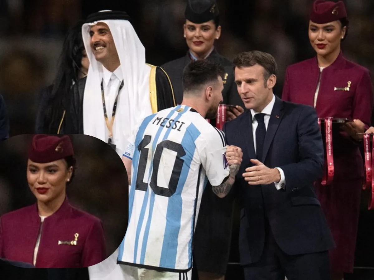 FOTO Cine e românca care a stat alături de Messi pe scenă la înmânarea Cupei Mondiale din Qatar - FOTO: Profimedia