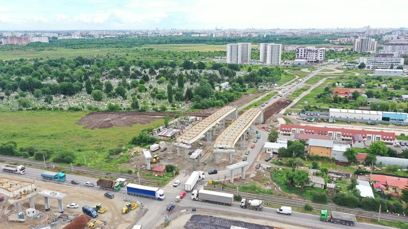 Pasajul Domnești de pe Centura Capitalei avansează cu 76 metri pe an/ Newsweek România