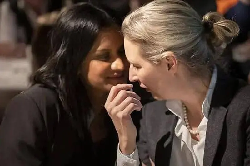 Sarah Bossard și Alice Weidel