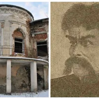 Conacul lui Buzatu și portretul său - Foto: Colaj/ Arhivă/ Imagine cu caracter ilustrativ
