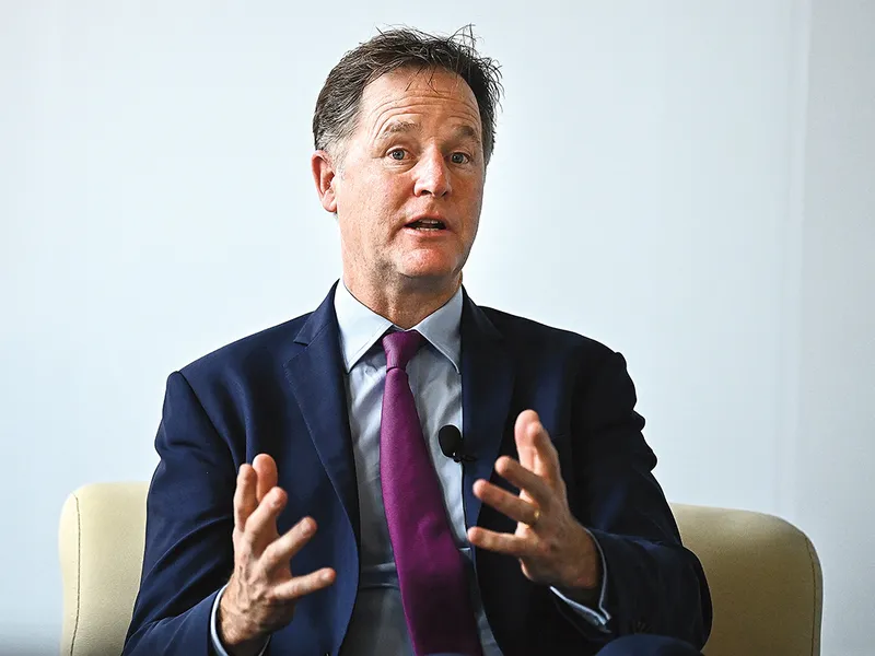 Nick Clegg, președintele Meta pentru afaceri globale, a declarat că Meta a colaborat „aproape zilnic“ cu autoritățile române în timpul campaniei electorale - Foto: Profimedia Images