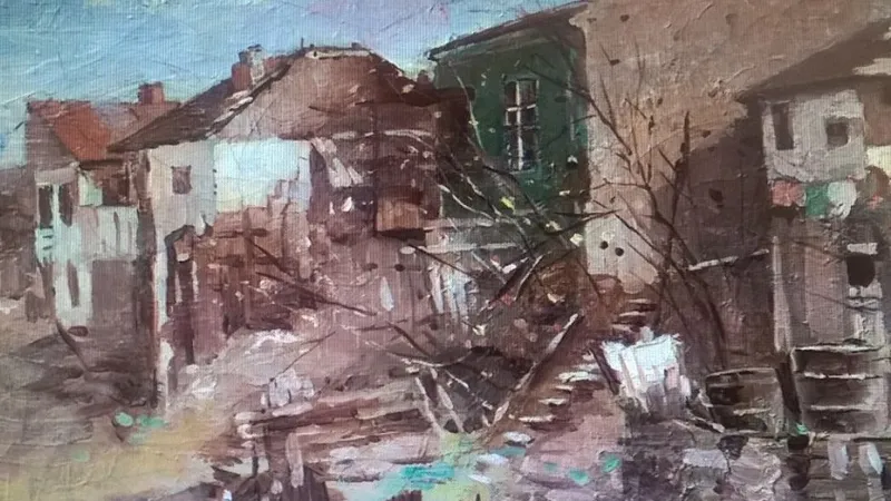 Cel mai periculos loc din București apare și în pictura lui Ștefan Luchian - Foto: Arhiva