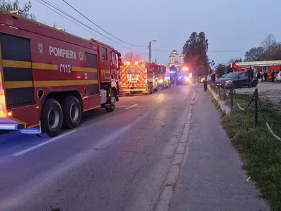 Incendiu la Constanța - Foto: ISU Constanța