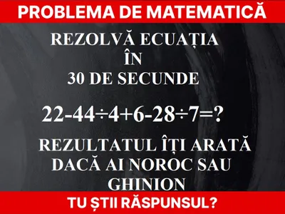 Problemă de matematică Foto: Newsweek