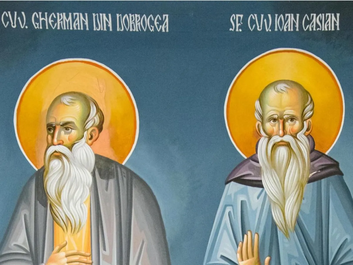 Sfinții Ioan Casian și Gherman din Dobrogea FOTO: doxologia.ro