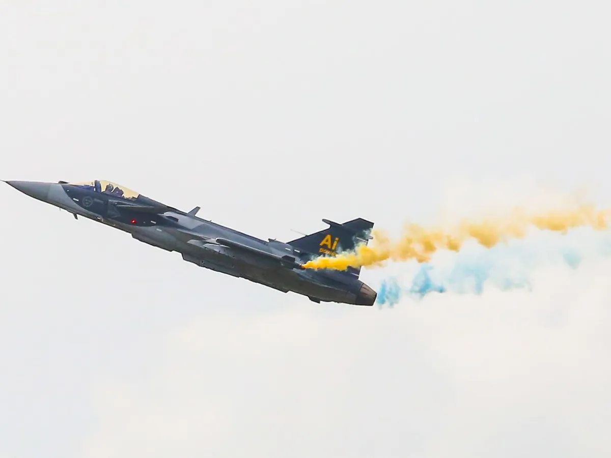 JAS 39 Gripen suedez - Foto: Profimedia images