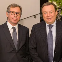 Miliardarii ruşi Mikhail Fridman şi Petr Aven. / Foto: wikimedia.org