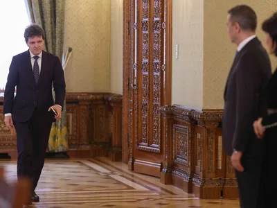 Negocieri la Cotroceni - Foto: INQUAM PHOTOS / Ocatv Ganea