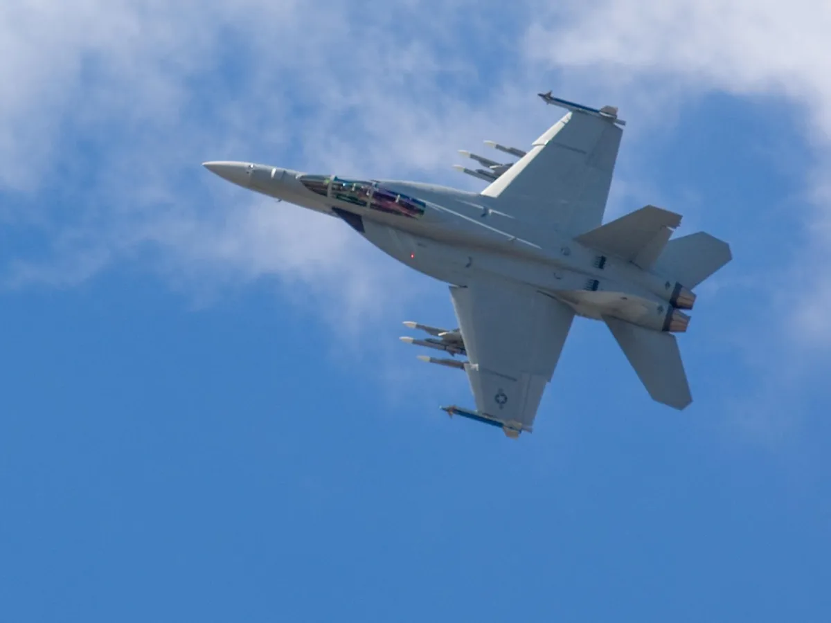 Avion de război F-18 Hornet - Foto: Profimedia images