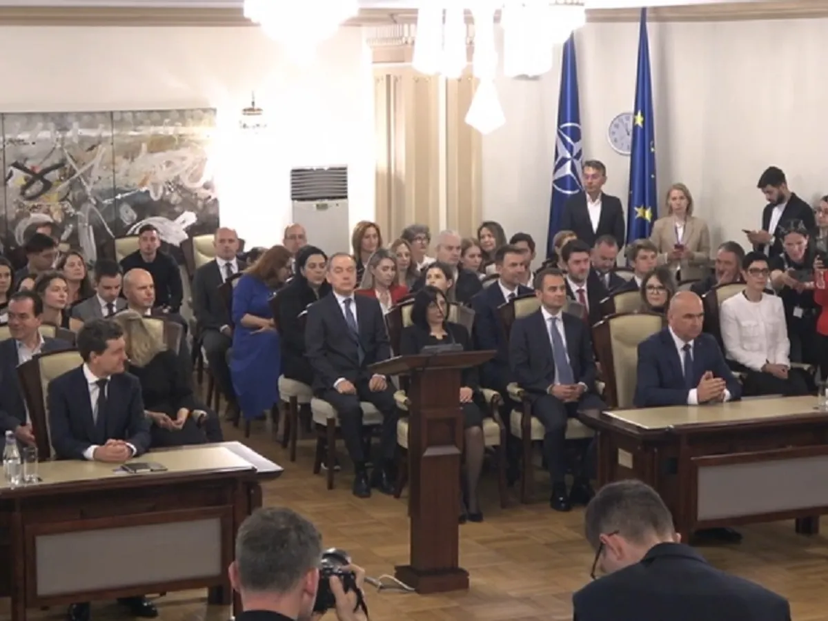 Începe ședințșa solemnă - foto: captură CCR
