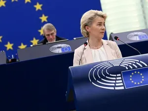 Șefa CE acuză Rusia că încearcă să "șantajeze" blocul comunitar cu gazele/FOTO: Twitter/@vonderleyen