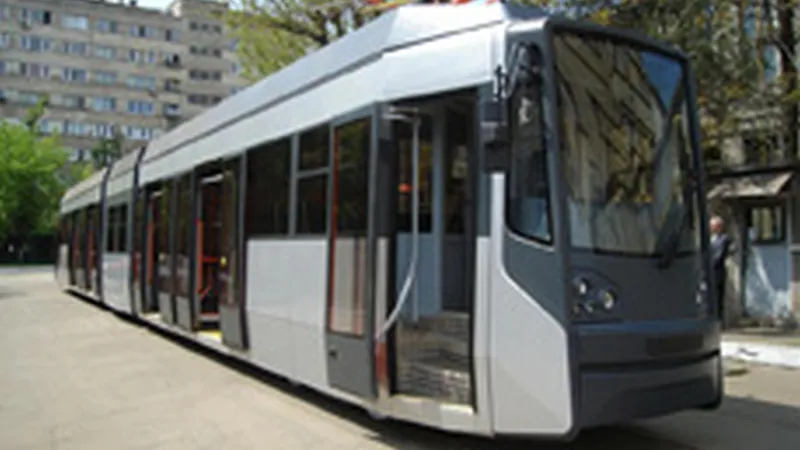 Primul tramvai Bucur LF făcut în 2007Foto: STB