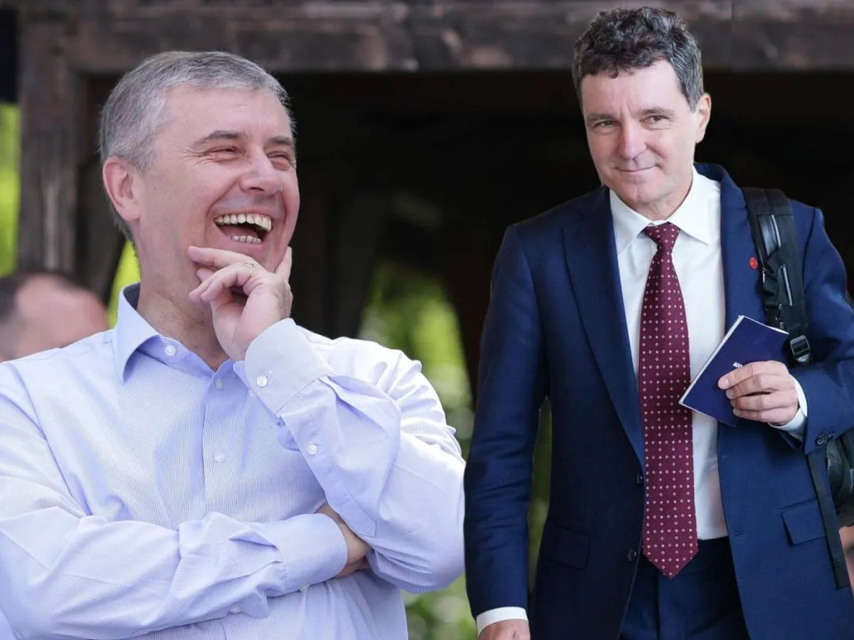 Lucian Pahonțu și Nicușor Dan - Foto: INQUAM PHOTOS/ FB