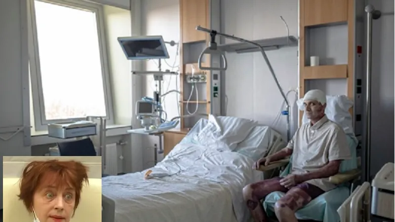 Medicul Flavia Groșan, atac la medicul Cătălin Denciu care a intrat în flăcări pentru a-și salva pacienții la Piatra Neamț: Mai știți ceva de “eroul” care s-a ars să salveze niște pacienți scrum?  Foto: beldefnews.mil.be/Vincent Bordignon