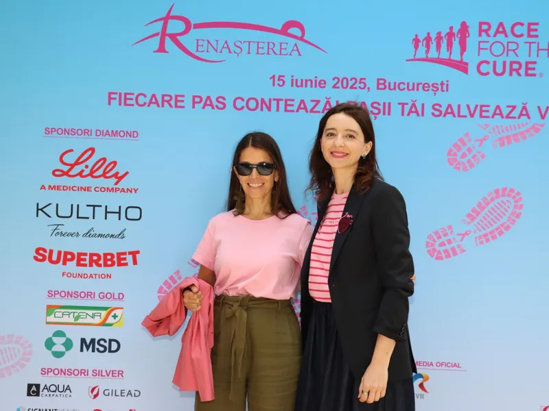 Vedete, medici și sportivi susțin prevenția în sănătate la Race for the Cure România 2025 Foto: Superbet