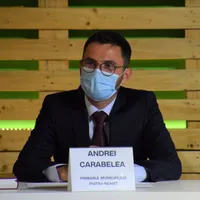 Primarul municipiului Piatra-Neamţ, Andrei Carabelea- Foto: FACEBOOK
