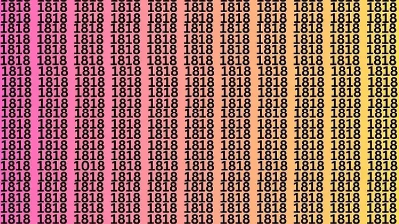 Iluzie optică cu IQ ridicat. Tu poți descoperi în câteva secunde numărul diferit ascuns în imagine? - Foto : India Times / imagine rol ilustrativ
