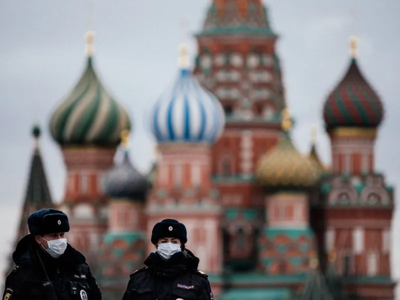 Moscova intră în semi-lockdown din 25 octombrie, din cauza COVID. / Foto: news.sky.com