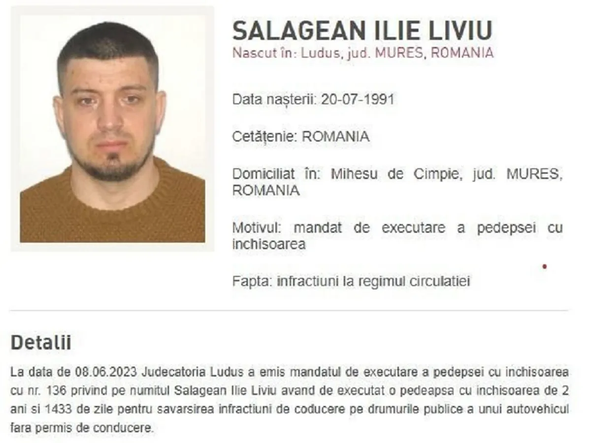 Liviu Sălăgean arestat