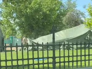 Un nou Fake News demontat de Ciprian Ciucu. Ce este de fapt cu corturile militare din Crângași? - Foto: captură facebook