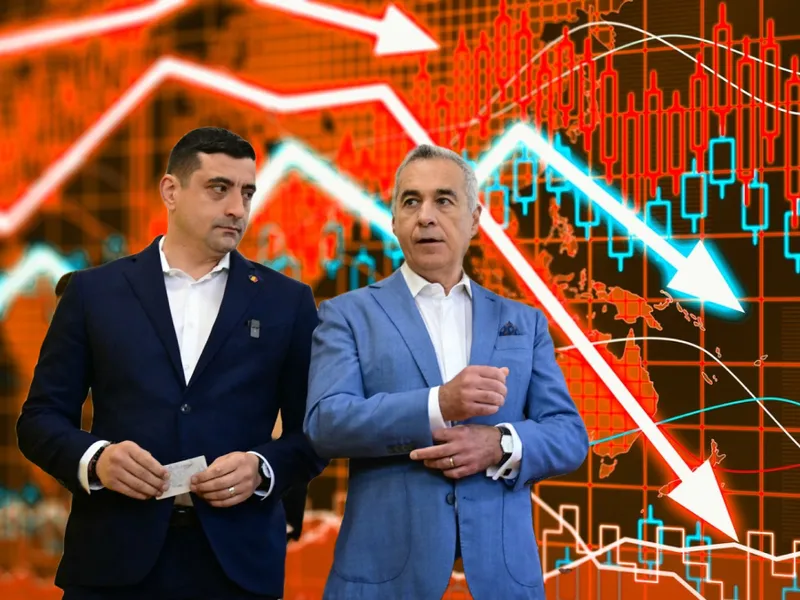 Efectul Simion și Georgescu. Urmează un tsunami de creșteri de prețuri. România, în colaps financiar - Foto: Colaj Newsweek - Profimedia images