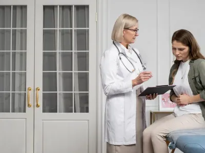 Pacientă în cabinetul medicului - Foto: Freepik (Imagine cu rol ilustrativ)