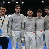 România, vicecampioană europeană la sabie masculin pe echipe. Băieții noștri au învins Elveția - Foto: News.ro
