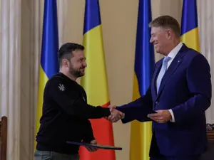 Parteneriat Strategic, între România și Ucraina. Iohannis și Zelenski au semnat o declaraţie comună - Foto: INQUAM PHOTOS / Octav Ganea