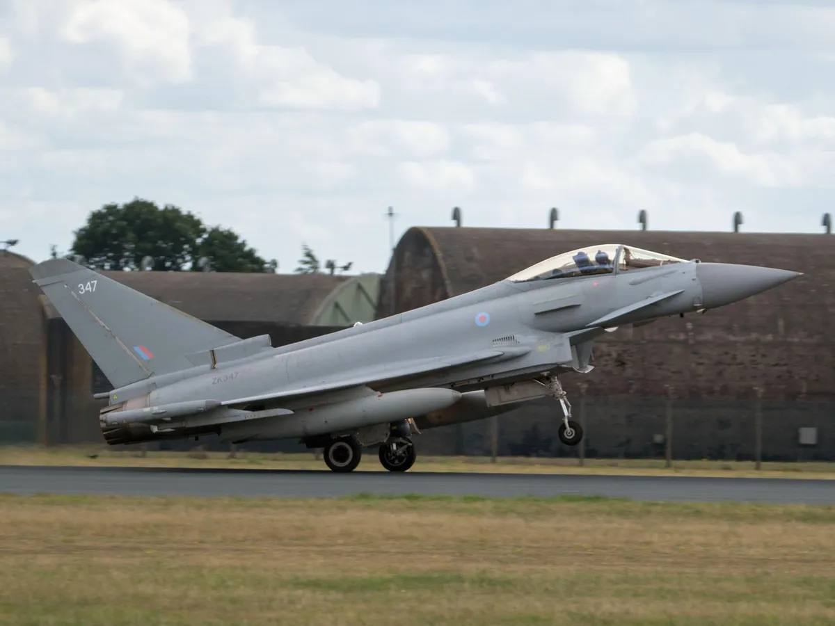 Eurofighter Typhoon - Foto: Profimedia Images (Imagine cu rol ilustrativ)