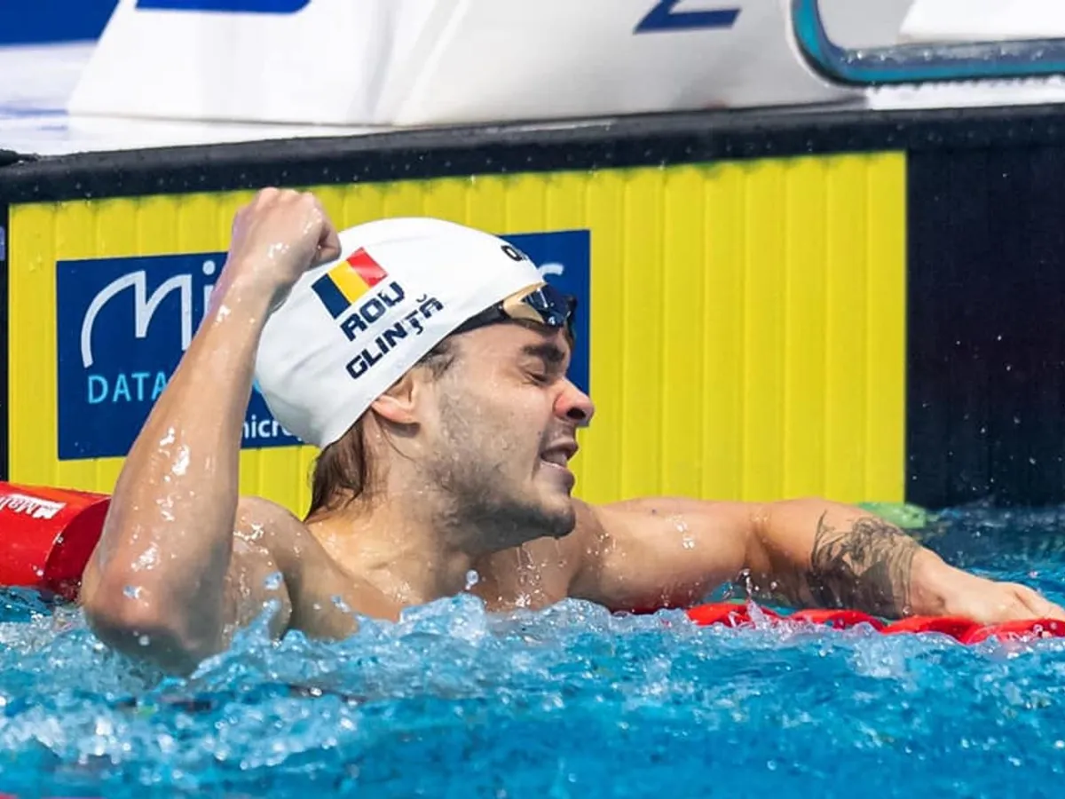 Robert Glință a câștigat prima medalie de aur pentru România la un Campionat European masculin Foto: Facebook