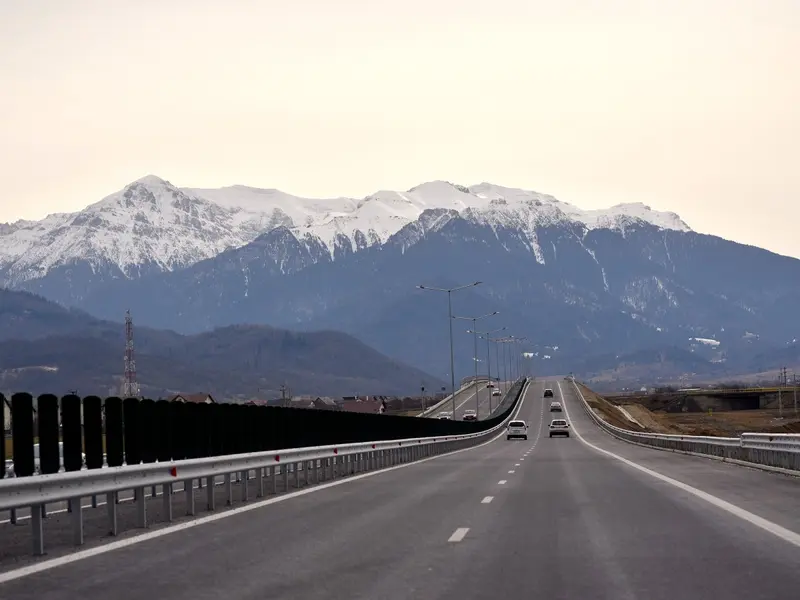 Autostrada A3 Râșnov - Cristian, imagine cu caracter ilustrativ - Foto: INQUAM Photos/ Alex Nicodim