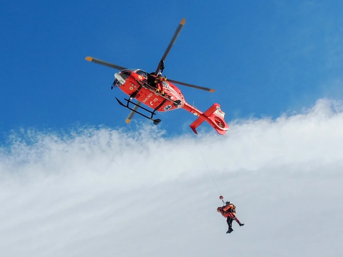 Elicopter SMURD - Foto: Facebook/ SMURD