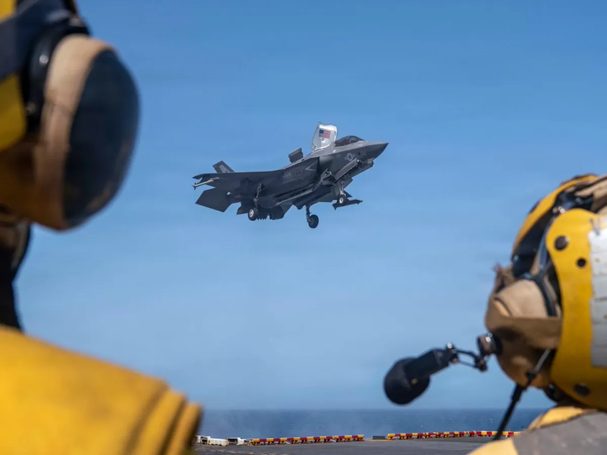 Avion al SUA FOTO CENTCOM
