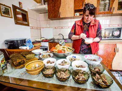 Masă de Paște Foto: INQUAM Photos/Casian Mitu