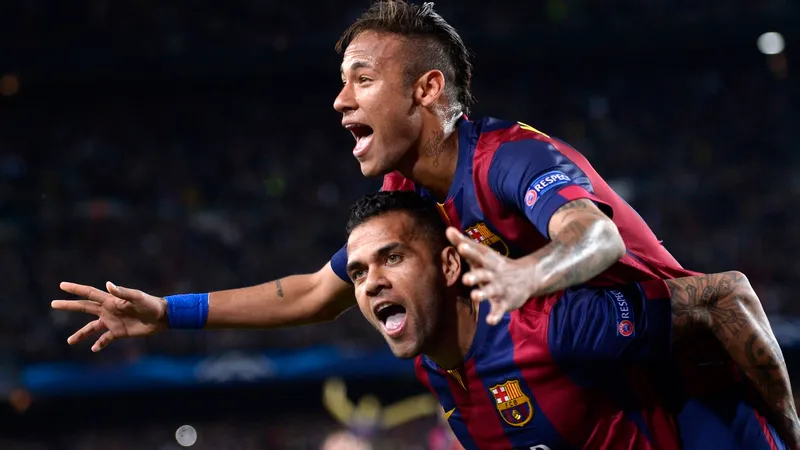 Legenda Barcelonei Dani Alves, eliberat din închisoare. Neymar a plătit cauțiunea de 1.000.000 $ - Foto: Profimedia images