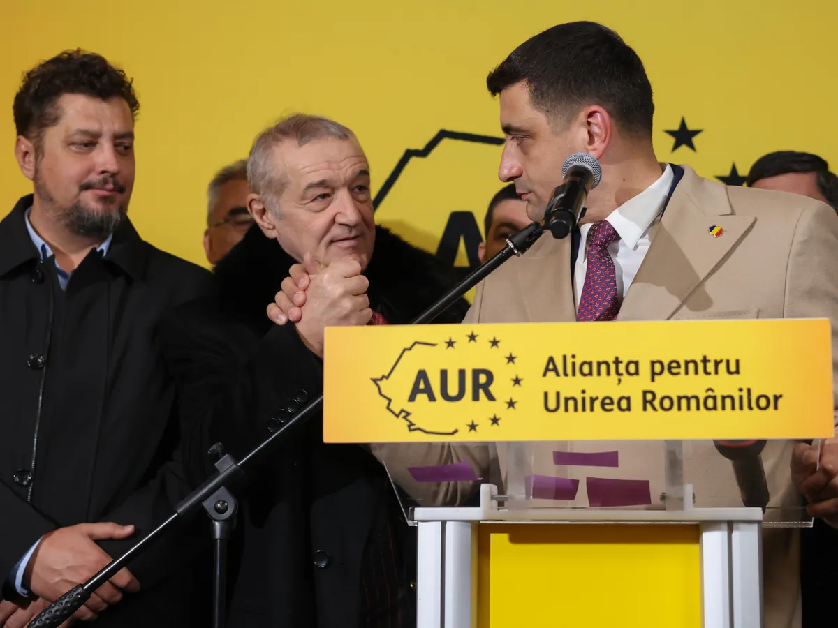 George Simion l-a „executat” pe Claudiu Târziu - Foto: INQUAM PHOTOS / Călin George