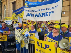 Sindicaliştii din Educaţie anunţă marş de protest, până la Palatul Cotroceni, în prima zi de școală - Foto: Facebook / Federatia Sindicatelor din Educație „Spiru Haret”